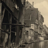 Eine alte Fotografie vom alten Fischerviertel